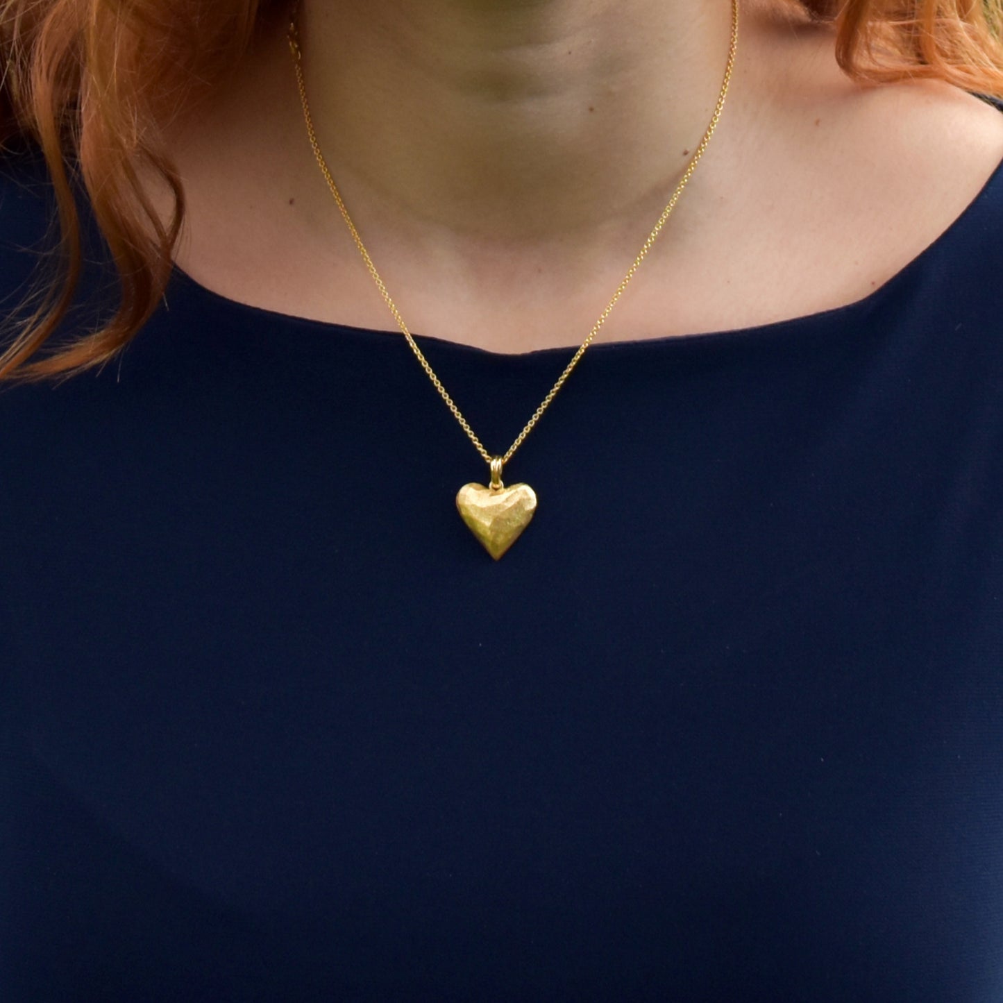 Herzanhänger "Facettchen der Liebe" mit Halskette