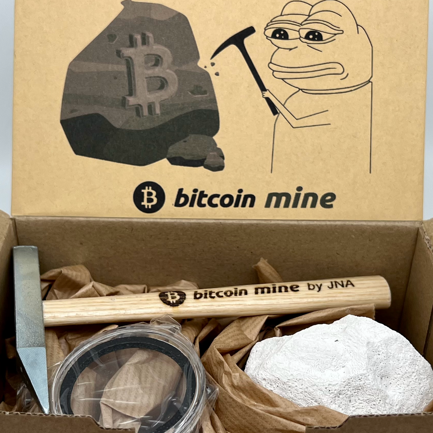 Bitcoin Mine 1oz Feinsilber